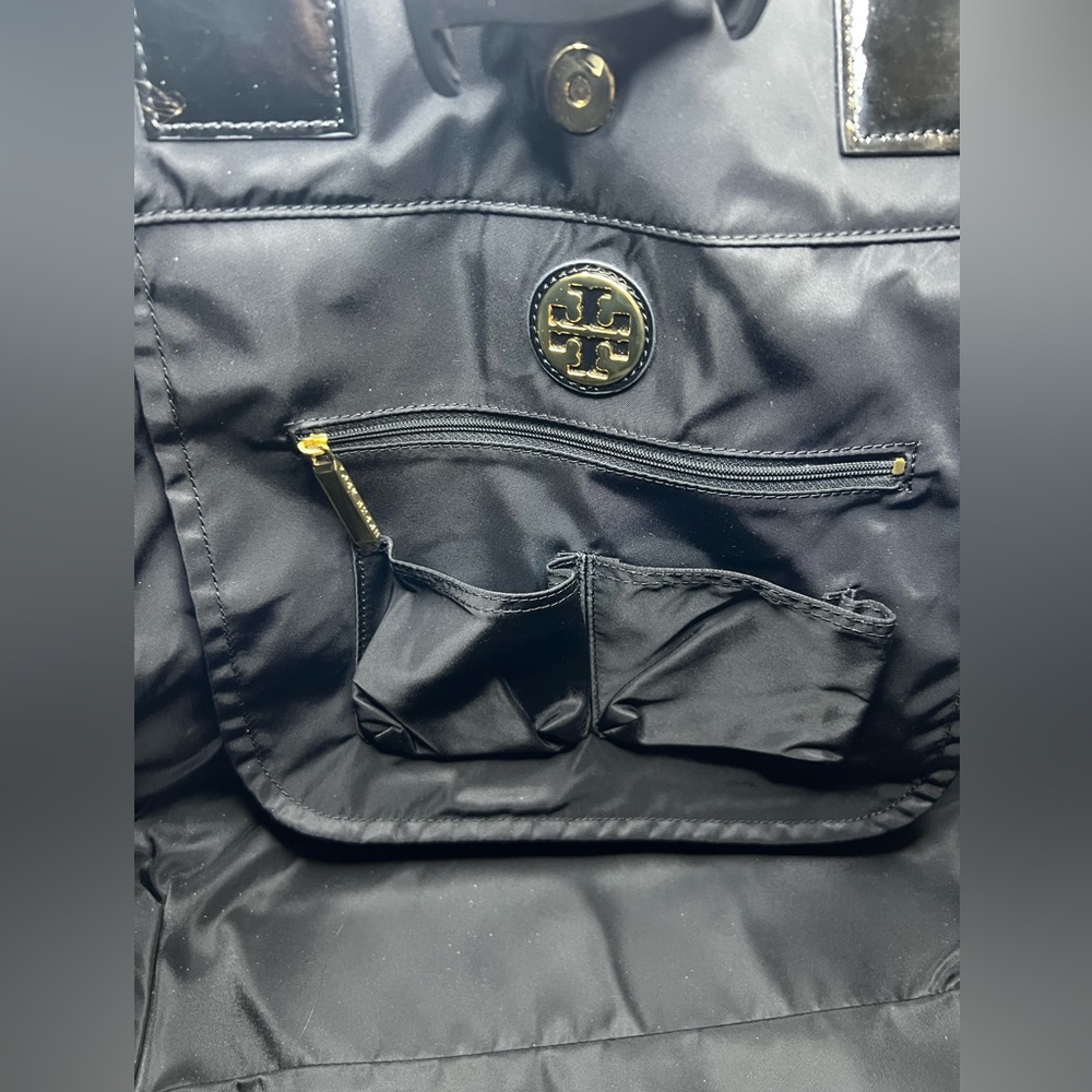 Tory Burch Ella Patent Tote - Picture 7 of 10